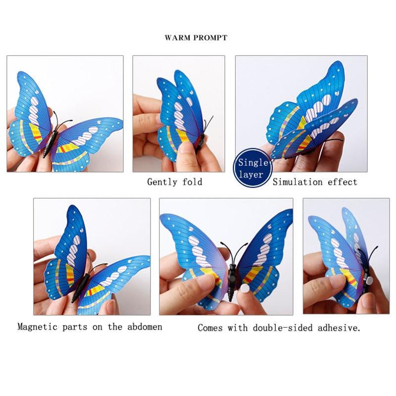12Pcs/set 3D black Pteris Butterfly Wall Sticker Magnet Stickers - Woodland Gatherer Woodland Gatherer | Australian Online Gift Store | Gifts & Treasures | Special Occasions & Everyday Fun | Whimsical Treats | Costumes | Jewellery | Fashion | Crafting DIY | Stationery | Boho Festival Fashion | Home Decor & Fittings     Afterpay Available Paypal Available Humm Available Worldwide Shipping Available