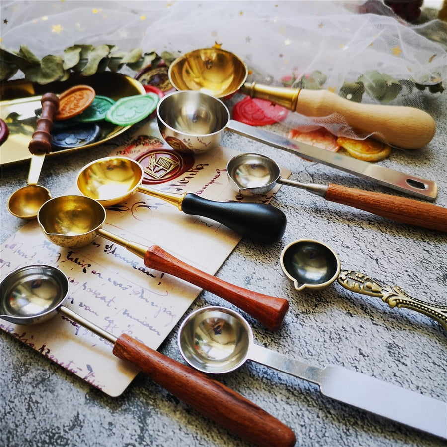 Hot Wax Seal Stamp Spoon