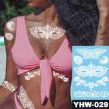 White Mandala Tattoos