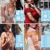 White Mandala Tattoos
