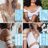 White Mandala Tattoos