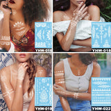 White Mandala Tattoos