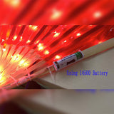 Carnival Led Fan Veils Silk LED Light Bellydance Performance Costumes