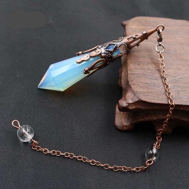 Divination Pendulums Natural Crystal Healing Stones