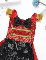 Baby Girl Greatest Ringmaster Vintage Circus Sequinned Costume
