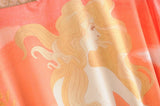 Mermaid Coral's Kimono