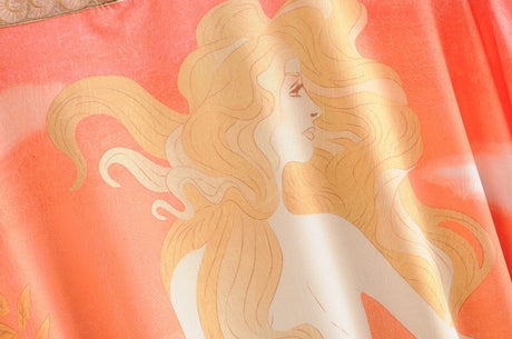 Mermaid Coral's Kimono