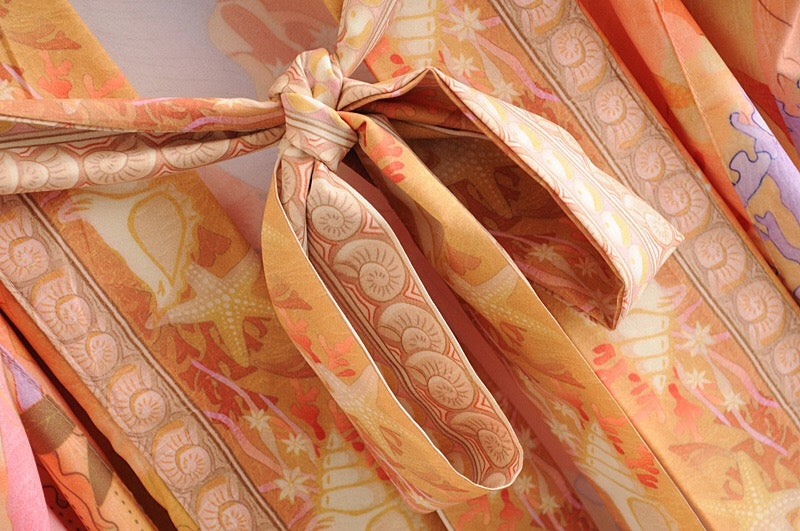 Mermaid Coral's Kimono