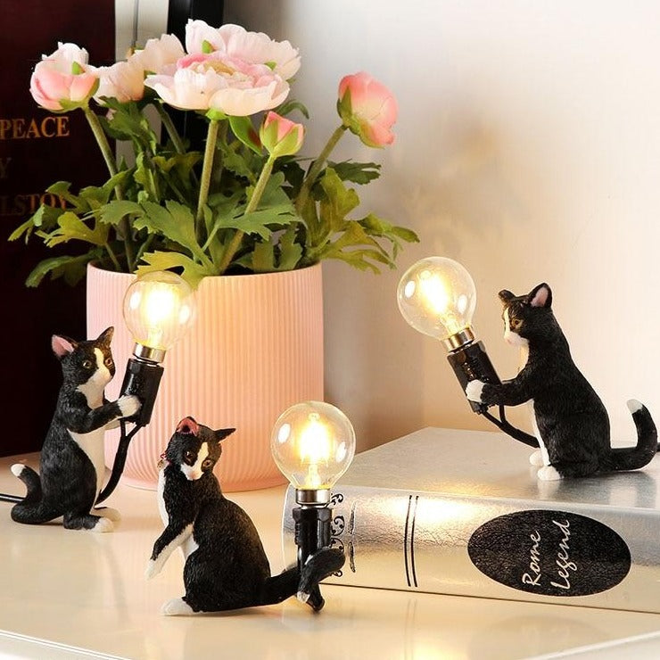 Kitty Cat Table Lights Desk Lamps
