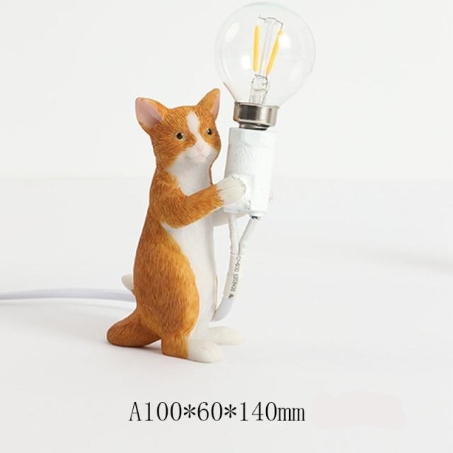 Kitty Cat Table Lights Desk Lamps
