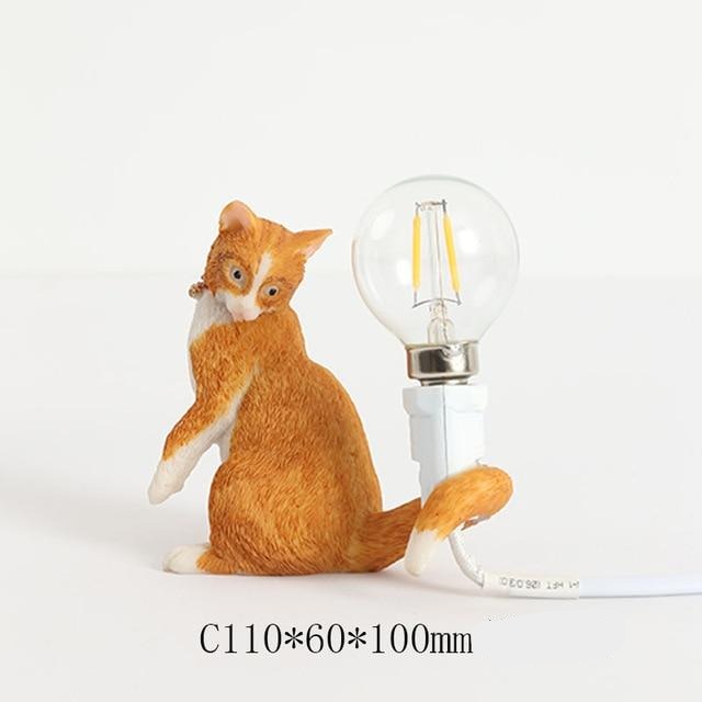 Kitty Cat Table Lights Desk Lamps