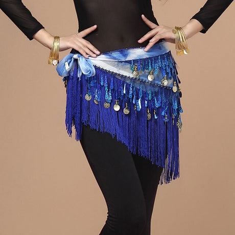Gypsy Life Belly Dancing Fringed Hip Scarf