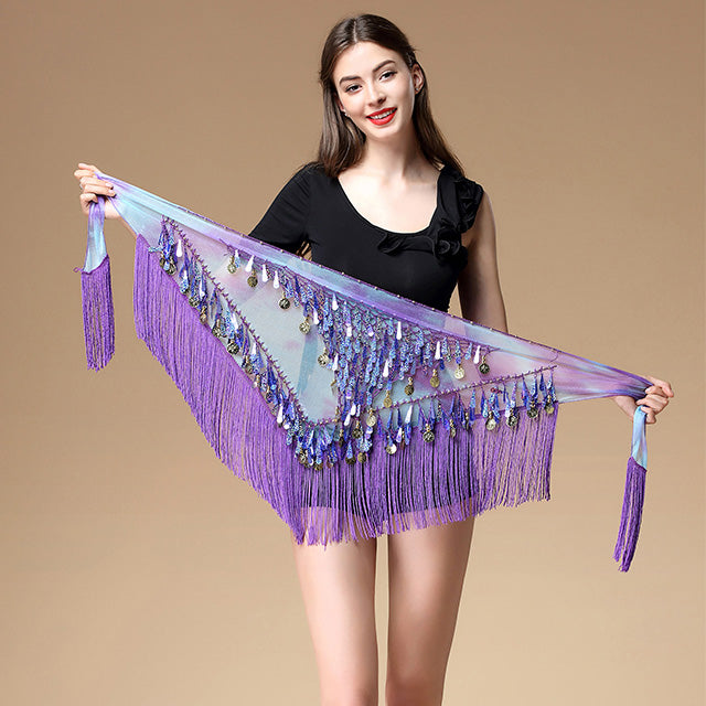Gypsy Life Belly Dancing Fringed Hip Scarf