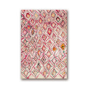 Moroccan Rug Pink Posters and Prints Eclectic Home Decor