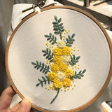 Wattle Embroidery DIY Craft Kit