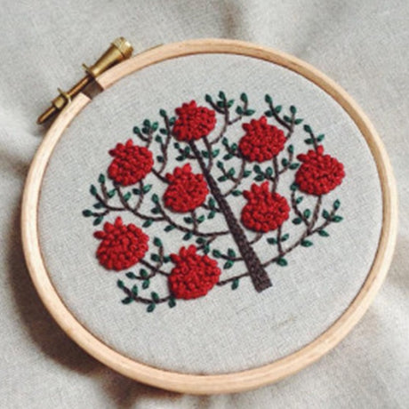 Wattle Embroidery DIY Craft Kit