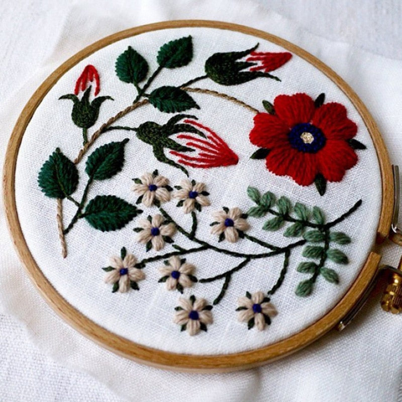 Wattle Embroidery DIY Craft Kit