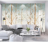Elk Deer Forest Wall Murals Wallpaper