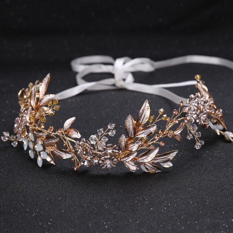 Champagne Eloise Tiara and Hair Comb