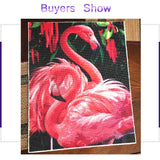 Flamingos DIY Crystal Mosaic Painting