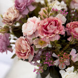 Vintage Silk Peony Bouquet Artificial Flowers