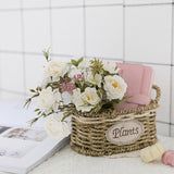 Vintage Silk Peony Bouquet Artificial Flowers