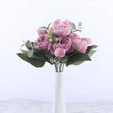 All The Colours Peonies Silk Artificial Flowers