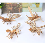 Insects DIY 3D Model Kit Wooden Puzzles