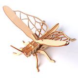 Insects DIY 3D Model Kit Wooden Puzzles