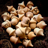 Ten Waldorf Acorns DIY Plain Unfinished Wood Montessori Educational Toys