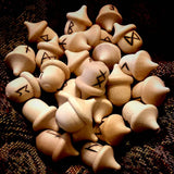 Ten Waldorf Acorns DIY Plain Unfinished Wood Montessori Educational Toys