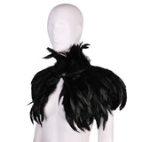Gothic Victorian Feather Stole Cape