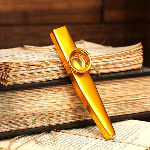 Metal Kazoo Lightweight | Beginner Woodwind Musical Instrument
