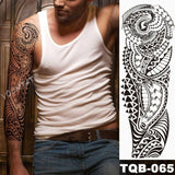 Lion King - Large Arm Sleeve Temporary Tattoo