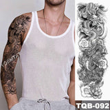 Lion King - Large Arm Sleeve Temporary Tattoo