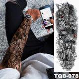 Lion King - Large Arm Sleeve Temporary Tattoo