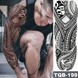 Lion King - Large Arm Sleeve Temporary Tattoo