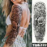 Lion King - Large Arm Sleeve Temporary Tattoo