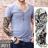 Lion King - Large Arm Sleeve Temporary Tattoo