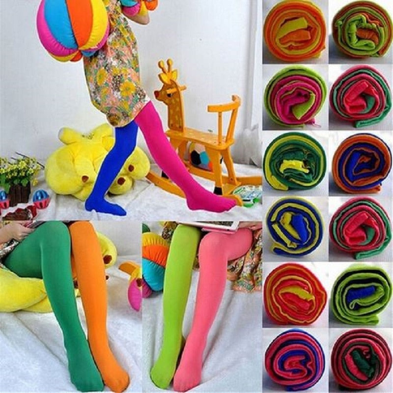 Candy Colour Mixed Tights 3-9yo