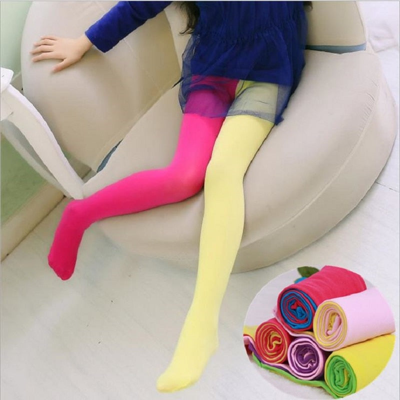 Candy Colour Mixed Tights 3-9yo