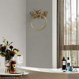 Woodland Birdy Bathroom Accessories Bird Towel Ring, Toilet Roll Holder and Towel Bar