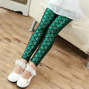 Girls Mermaid Leggings or Boys Dragon Scale Pants