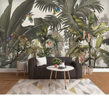 Jungle Life Wallpaper Waterproof Self-adhesive Mural Sticker