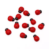 A Loveliness of Ladybug Miniature Wooden Stickers