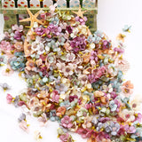 Multicolour Silk Blossom Flower Heads Artificial Flowers