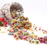 Multicolour Silk Blossom Flower Heads Artificial Flowers