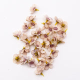Multicolour Silk Blossom Flower Heads Artificial Flowers