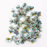 Multicolour Silk Blossom Flower Heads Artificial Flowers