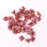 Multicolour Silk Blossom Flower Heads Artificial Flowers